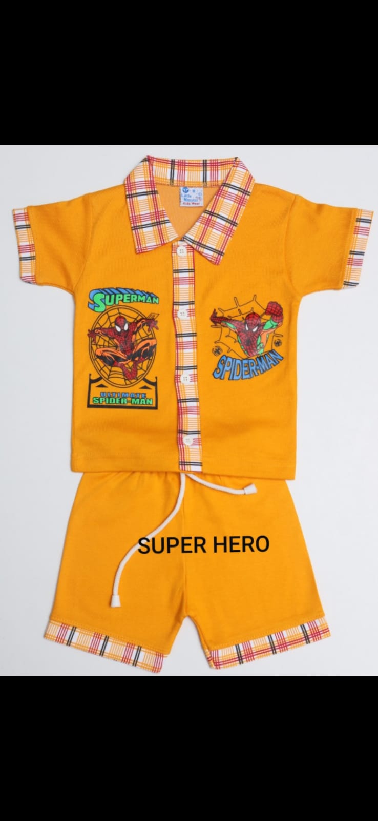 B-LITTLE SUPER HERO CNO-SVTBLSH001 MRP-200 OFFP-160 (S,M,L)
